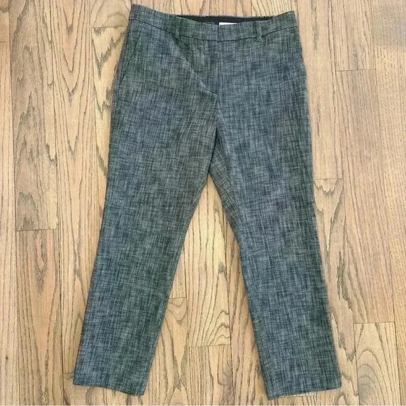 Ann Taylor Dress Pants Womens Flat Front Tweed Pants Size 8 - Picture 1 of 11